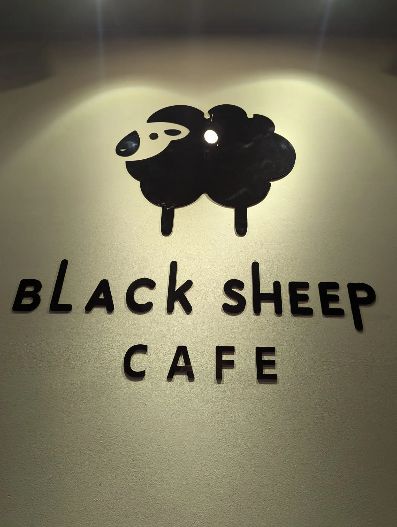 Black Sheep Cafe Sign